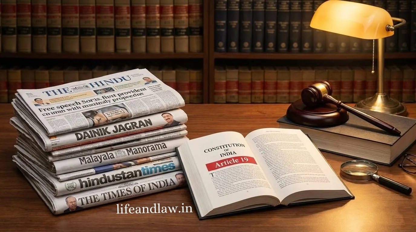 Indian Newspapers and Freedom of Expression: Pillars of Democracy