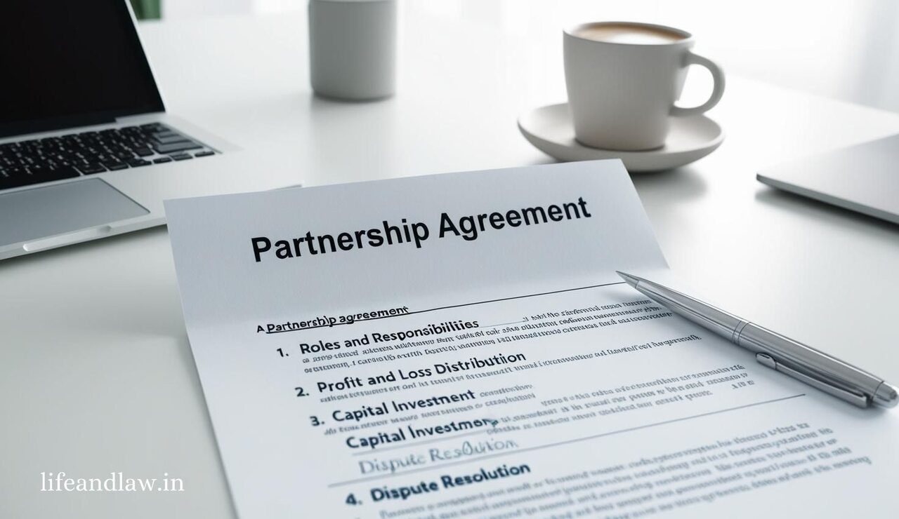 Importance of Partnership Agreement and Essential Clauses: A Legal Perspective – भागीदारी कराराचे महत्त्व आणि आवश्यक अटी: कायदेशीर दृष्टिकोन